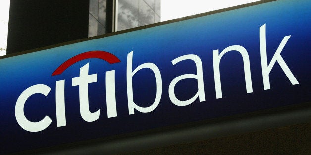 SEOUL, SOUTH KOREA - NOVEMBER 2: A sign board of Citibank is seen at the Citibank branch on November 2, 2005 in Seoul, South