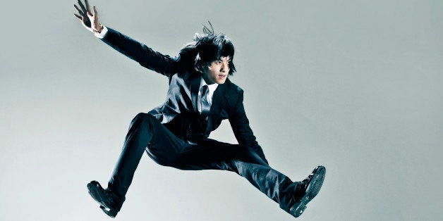 Man jumping