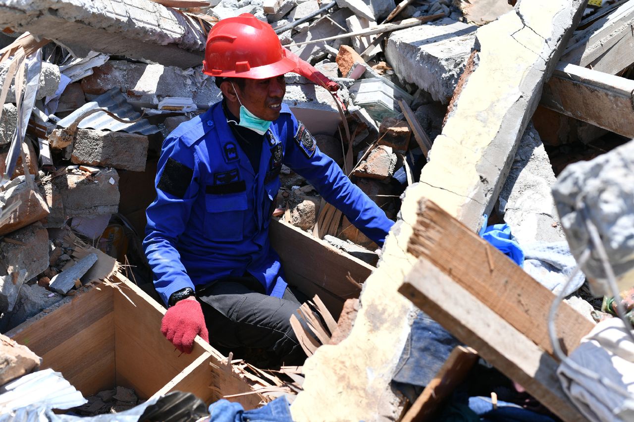 Search and rescue teams continue to climb through the rubble, in hopes of finding survivors.