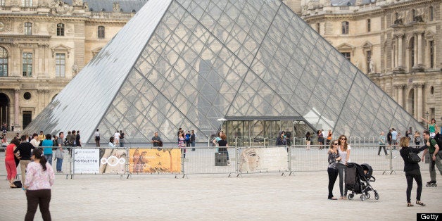 PARIS, FRANCE - JUNE 20: Model Gisele Bundchen and her sister Rafaela Bundchen are sighted near the 'Louvre' museum on June 20, 2013 in Paris, France. (Photo by Paul Hubble/FilmMagic)