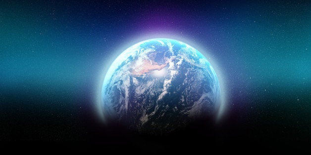 Shot of planet earth showing north america - ALL design on this image is created from scratch by Yuri Arcurs' team of p