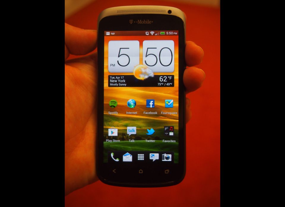 The HTC One S.