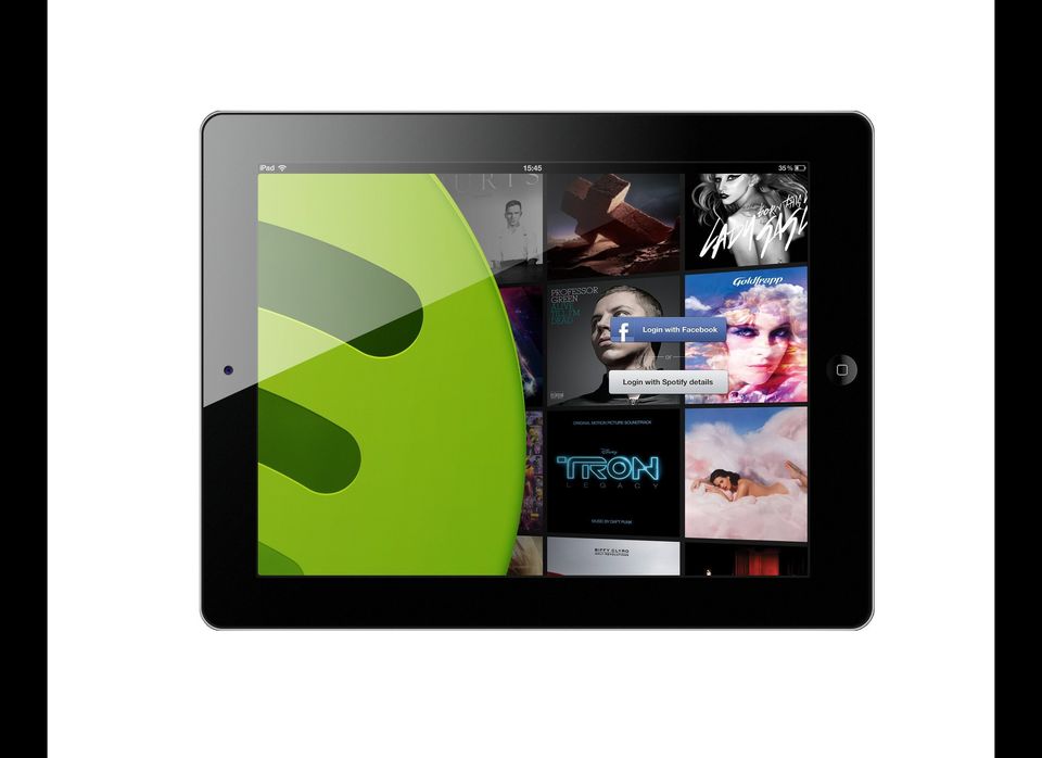 Spotify's iPad App