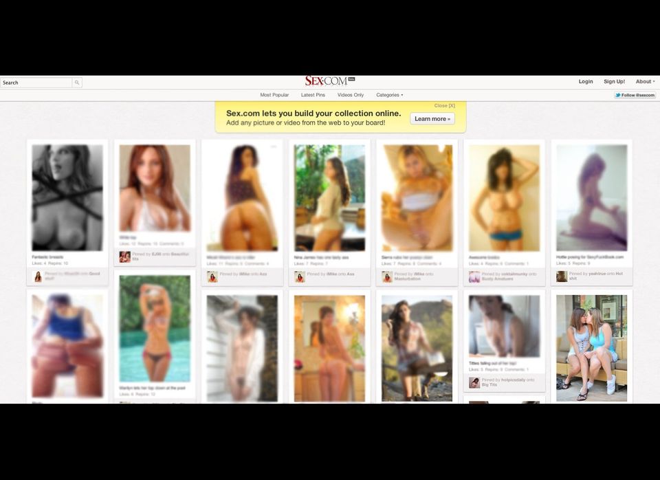 Www Sexecom - Sex.com: Another Pinterest For Porn Site (SLIDESHOW) | HuffPost Impact