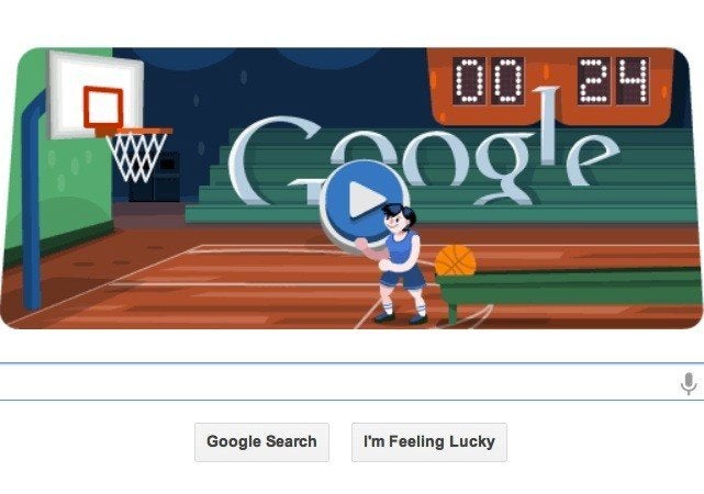 Today's Google Doodle is an Olympic-inspired video game and it's