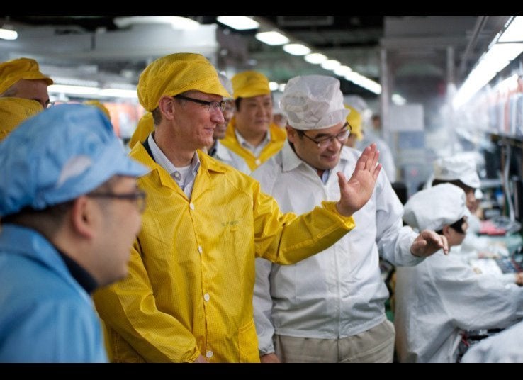 Tim Cook Goes To China