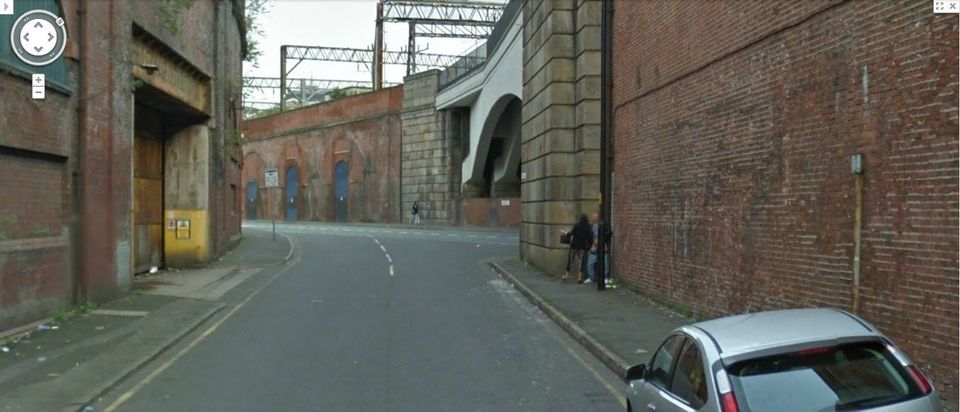 Google Streetview Captures Public Handjob in Manchester, England