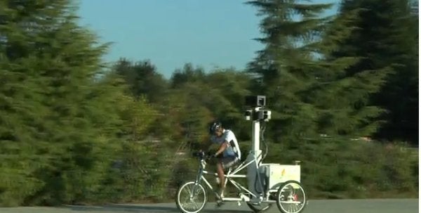 Google street view clearance bike