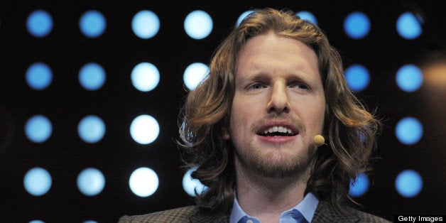 Matt Mullenweg, founder of web development corporation Automattic and Om Malik who also developped the free and open source w