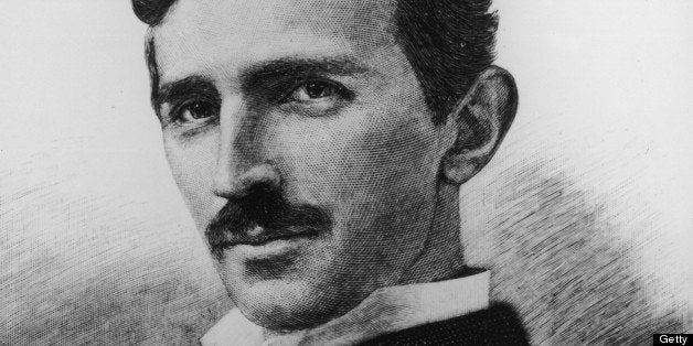 circa 1900: Headshot portrait of Yugoslavian-born physicist and electrical engineer, Nikola Tesla. (Photo by Hulton Archive