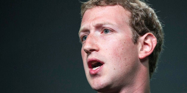 Mark Zuckerberg, founder and chief executive officer of Facebook Inc., speaks at the TechCrunch Disrupt SF 2013 conference in San Francisco, California, U.S., on Wednesday, Sept. 11, 2013. Zuckerberg, who has been pushing for a revision of U.S. immigration law, plans to meet with the top four Republicans in the House next week in Washington. Photographer: David Paul Morris/Bloomberg via Getty Images