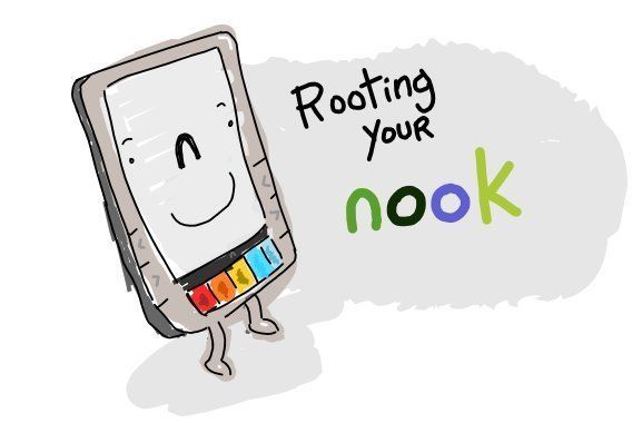 Nook Rooted Barnes Noble Ereader Torn Open Hacked Rooted