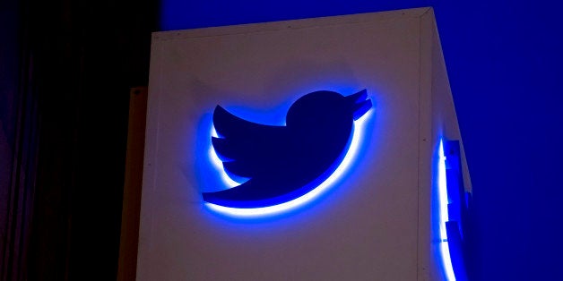 The Twitter Inc. logo and signage is displayed on the facade of the company's headquarters in San Francisco, California, U.S., on Friday, Sept. 13, 2013. Twitter Inc.'s market debut will be the most anticipated initial public offering since Facebook Inc. listed last year, and the microblogging service is making sure to avoid some of its rival's pitfalls. Photographer: David Paul Morris/Bloomberg via Getty Images