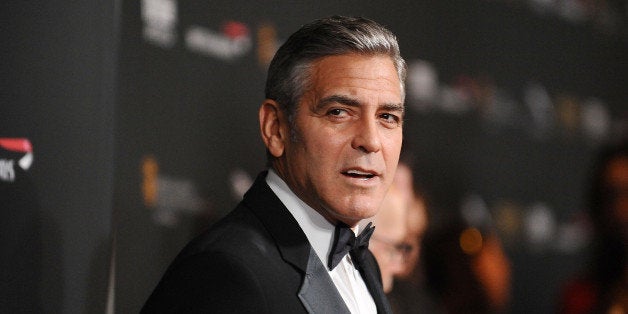 BEVERLY HILLS, CA - NOVEMBER 09: Actor George Clooney attends the BAFTA Los Angeles Britannia Awards at The Beverly Hilton H