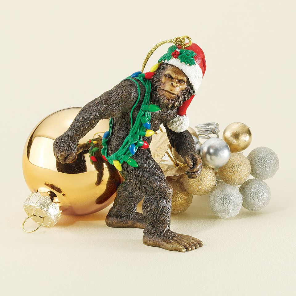 Bigfoot the Holiday Yeti Holiday Ornament