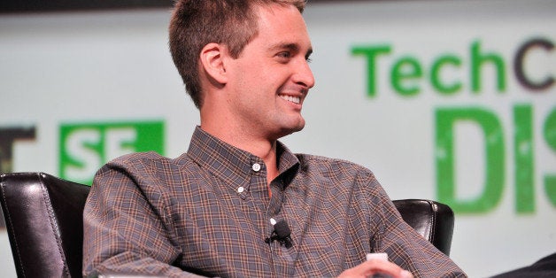 SAN FRANCISCO, CA - SEPTEMBER 09: Evan Spiegel of Snapchat attends TechCruch Disrupt SF 2013 at San Francisco Design Center on September 9, 2013 in San Francisco, California. (Photo by Steve Jennings/Getty Images for TechCrunch)