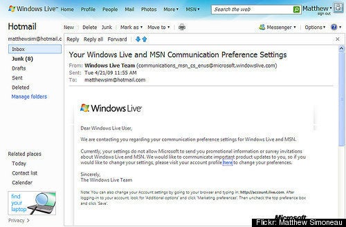 How to Contact Windows Live Hotmail Support