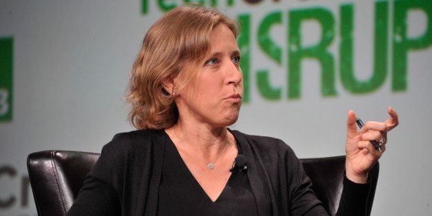 SAN FRANCISCO, CA - SEPTEMBER 10: Susan Wojcicki of Google attends Day 2 of TechCrunch Disrupt SF 2013 at San Francisco Design Center on September 10, 2013 in San Francisco, California. (Photo by Steve Jennings/Getty Images for TechCrunch)