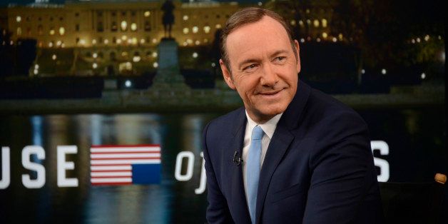 GOOD MORNING AMERICA - Kevin Spacey talks about the new season of 'House of Cards' on GOOD MORNING AMERICA, 2/18/14, airing on the ABC Television Network. (Photo by Ida Mae Astute/ABC via Getty Images) KEVIN SPACEY