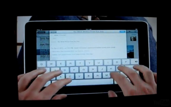 First ipad online release date