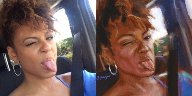 Awesome App Lets Strangers Turn Your Selfies Into Works Of Art Huffpost