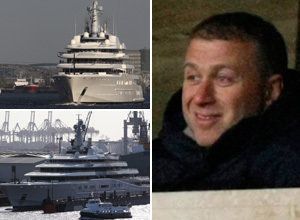 Roman Abramovich S Eclipse Video Mega Yacht Includes Missile Defense System Laser Shield Huffpost