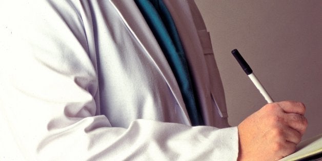 Close Up Of Doctor Preparing Chart. (Photo by Education Images/UIG via Getty Images)