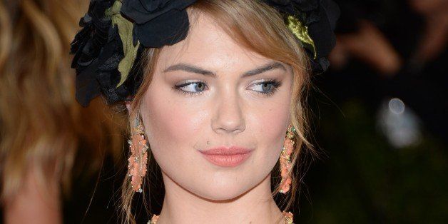 Kate Upton attends The Metropolitan Museum of Art's Costume Institute benefit gala celebrating "Charles James: Beyond Fashion" on Monday, May 5, 2014, in New York. (Photo by Evan Agostini/Invision/AP)