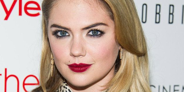 Kate Upton attends the premiere of "The Other Woman" hosted by The Cinema Society and Bobbi Brown on Thursday, April 24, 2014 in New York. (Photo by Charles Sykes/Invision/AP)