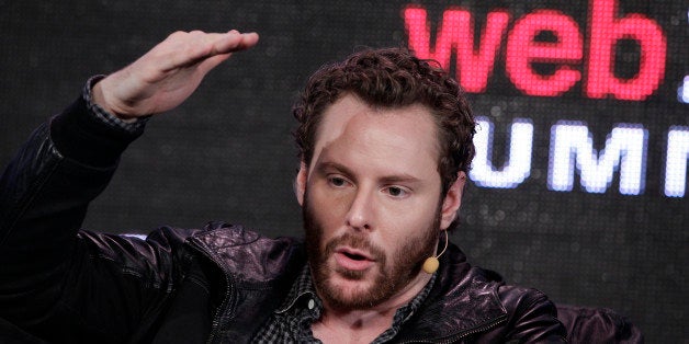 Sean Parker, Chairman of of Causes and a Managing Partner, Founder's Fund, speaks at Web. 2.0 Conference in San Francisco, Monday, Oct. 17, 2011. Parker was co-founder of Napster. (AP Photo/Paul Sakuma)