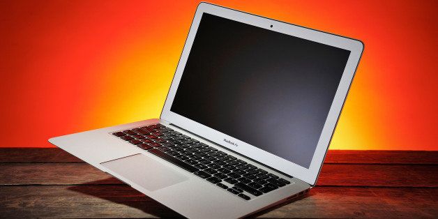 A 13-inch Apple MacBook Air laptop computer, taken on March 28, 2014. (Photo by Simon Lees/MacFormat Magazine via Getty Images)