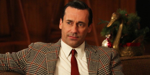 This publicity photo provided by AMC shows Jon Hamm as Don Draper in a scene of "Mad Men," Season 6, Episode 2. âMad Menâ returns for its sixth season Sunday, April 7, 2013, on AMC with 13 new episodes. Series Creator Matthew Weiner says he plans one more season for the 1960s drama. (AP Photo/AMC, Michael Yarish)