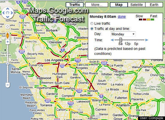 Google Maps Traffic Forecast!