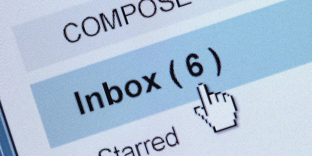 Computer Monitor screen, concept of email