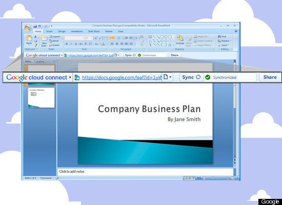 Google Cloud Connect Fuses Microsoft Office With Google Docs | HuffPost ...