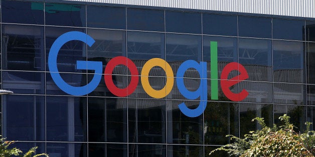 MOUNTAIN VIEW, CA - SEPTEMBER 02: The new Google logo is displayed at the Google headquarters on September 2, 2015 in Mounta