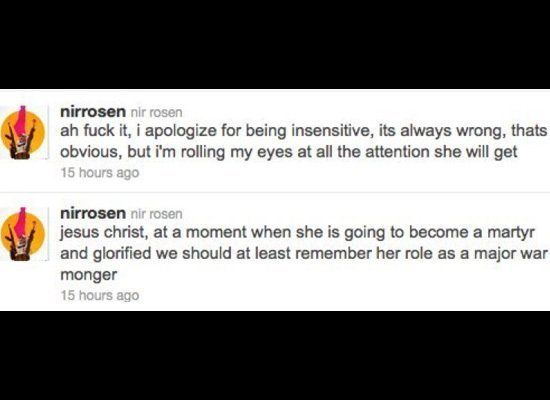 Nir Rosen Apologizes For Insensitive Tweets About Lara Logan