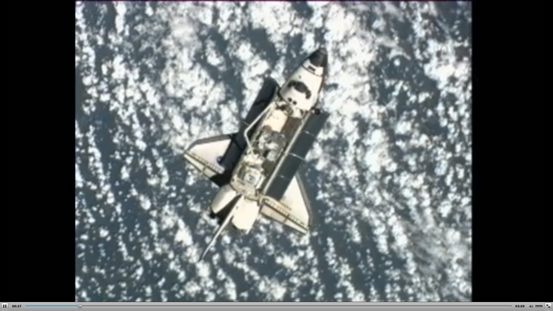 space shuttle endeavour iss audio