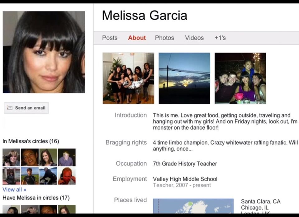 Your Profile: Google+