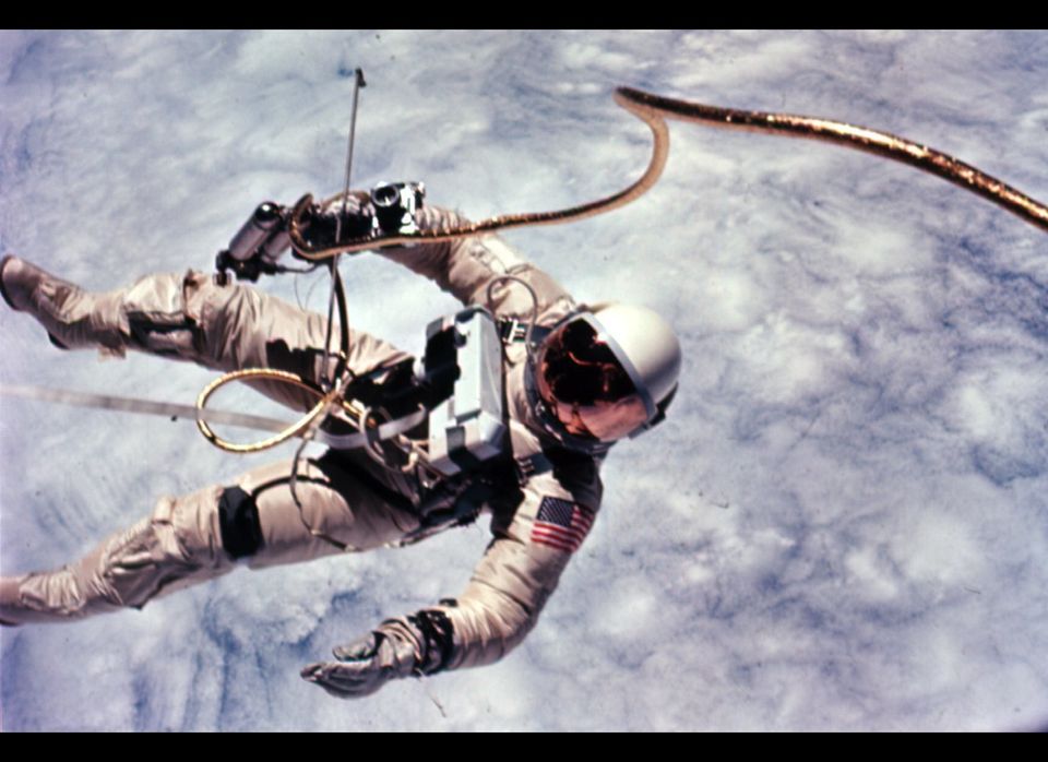 Astronaut Edward White Spacewalk