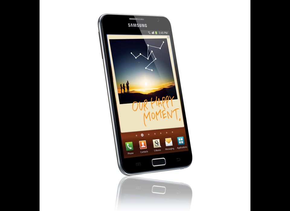 The Samsung Galaxy Note, Front View