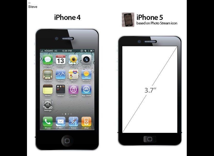 The iPhone 5 Will Either Be Smaller Than The iPhone 4 Or Bigger Than The iPhone 4!