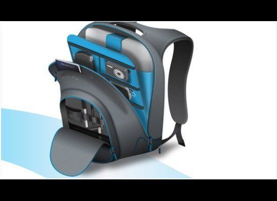 Backpack With Device Charger