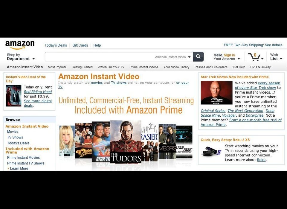 Amazon's Instant Video