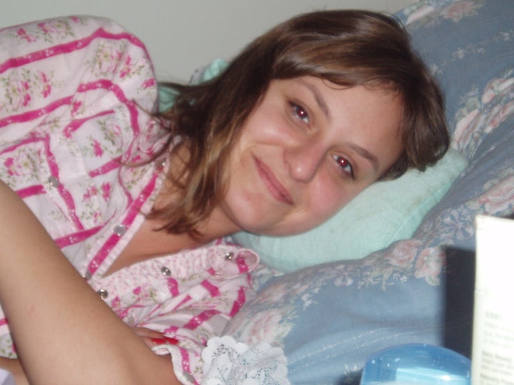 Carly Gelsinger at age 17 at a church retreat. Girls in purity culture were taught to walk a fine line between looking pretty but not <em>too</em> pretty.