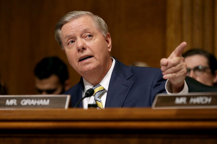 Sen. Lindsey Graham is all-in on the Kavanaugh nomination.