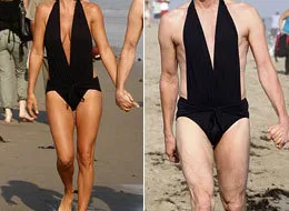 Jenny McCarthy Loans Boyfriend Jim Carrey Her Bathing Suit PHOTOS