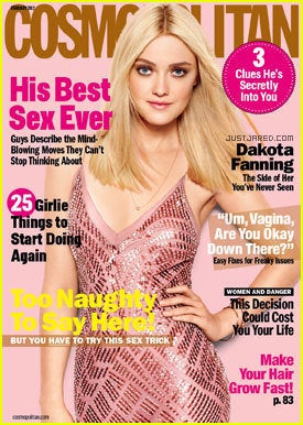 Dakota Fanning's Racy Cosmopolitan Cover: This Controversy Is ...