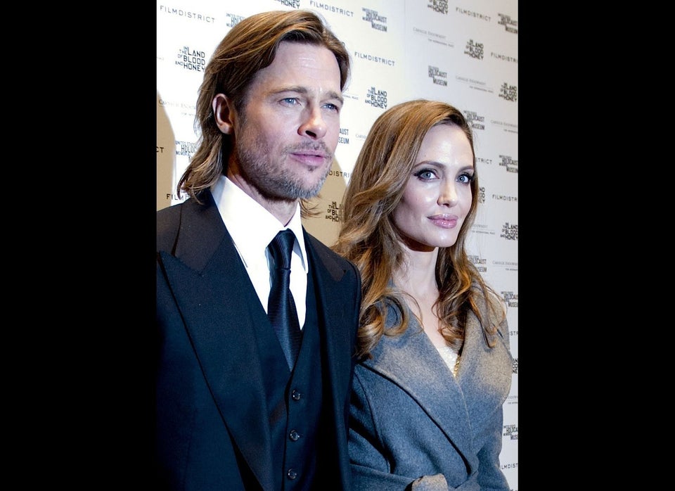 Brad Pitt and Angelina Jolie 