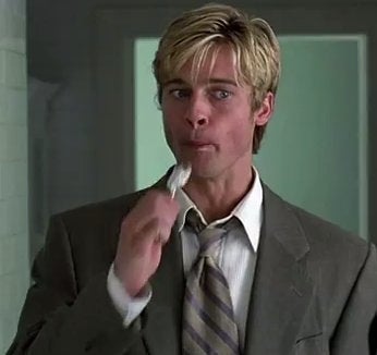 Brad Pitt Eating In Movies Supercut Montage Spans His Career Huffpost